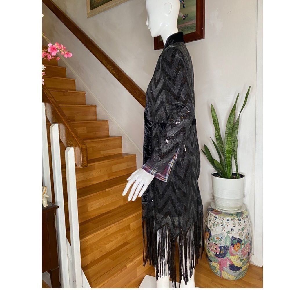 New Free People Stardust Sequin Duster - Picture 5 of 7
